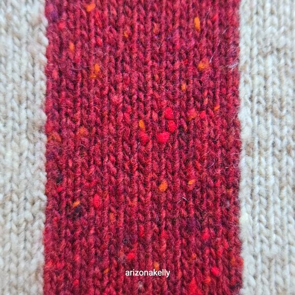 Dolce & Gabbana D&G Knit Scarf Tweed Donegal Rag Wool Speckled - Picture 4 of 12